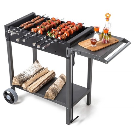 Marbage "Mah 202" 106.5 x 52 x 79.7 cm, 2 mm, wheels, lateral shelf
