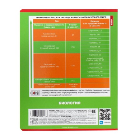 A set of subject notebooks of 48 sheets "Bright color", 10 items, covered cardboard, selective varnish-10