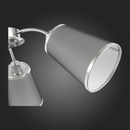 Ceiling EVOLUCE lamp. Sle103002-03. Maleonte. 3x40 watts, E14, 67x67x24 cm, chromium color-7