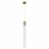 STL LUCE Sus. SL1229.313.01. Terni. 1x5 W, GU10, 4000K, 6x6x60 cm, brass color