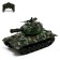 Army tank, radio control, sound, shoots gel bullets, green