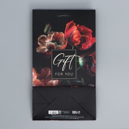 Gift package with tape, packaging, “night flowers”, 13 x 23 x 7 cm-5