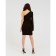Women's dress on one shoulder MIST Mini, p. 46, black