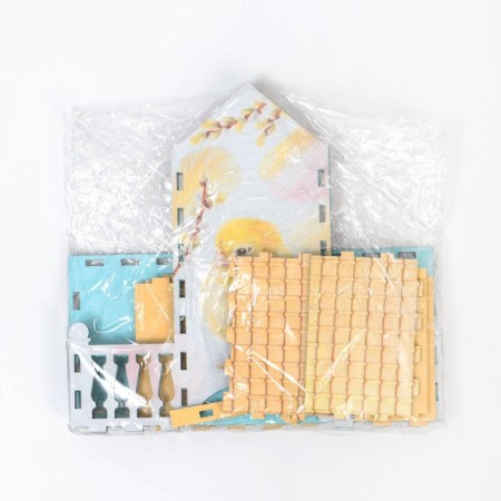 Tea house "chicken", 20x8.6 cm.-9