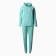 Women's costume with the basis (sweatshirt, trousers), green color, size 54