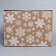 Box the national team "Snowflakes", brown, 27 x 21 x 9 cm, New Year