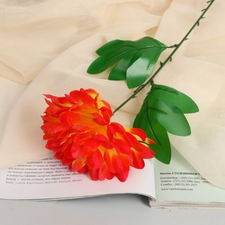 Artificial flowers "Peony" D-14 cm 55 cm, mix
