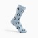 Male socks "Penguins" Blue color, size 29