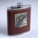 Flake 240 ml "Emblem of the USSR", brown