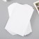 Foamiran glitter 2 mm, 20x30 cm, white