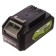 GreenWorks G24B4, 24 V, 4 Ach, Li-Ion, with two connectors, charge indicator