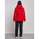 Ski costume female winter, size 44, red color