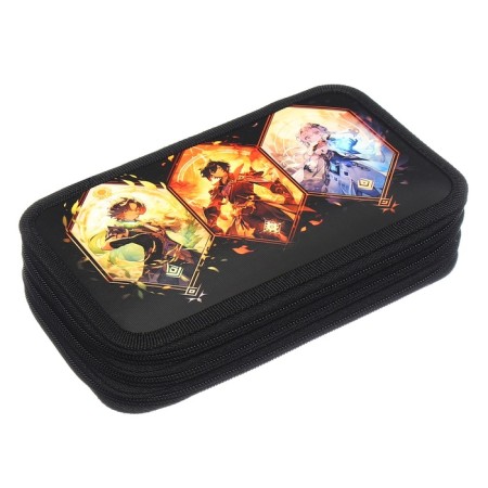 Penal 3 sections, 125 x 205 x 55 mm, calligrata 30p26/3 "Anime Game", laminated cardboard-2