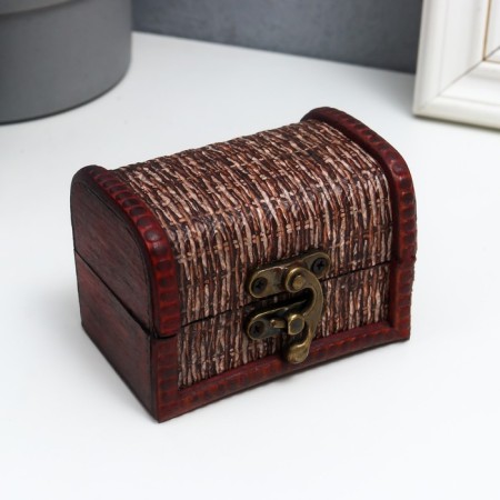 Casket wood chest "Book" 6.3x8.8x6.5 cm
