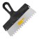 Facade spatula "Remocolor" 12-8-250, stainless steel, plastic, tooth 8x8 mm, 250 mm
