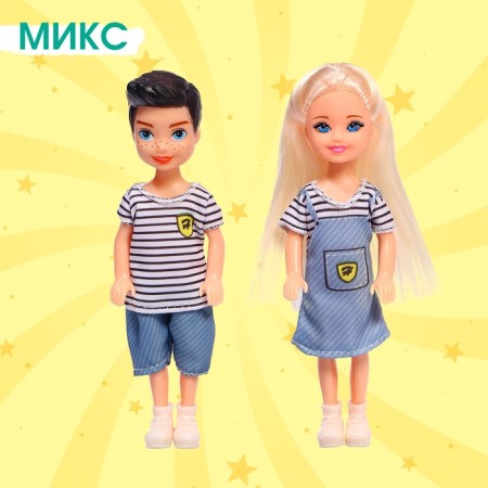 Set of dolls-lachers "Best Friends", mix-8