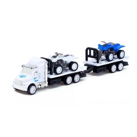 Inertia "carrier" truck with 2 ATVs, mix-5