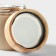 Bank - container for bulk and liquids Magistro, sealed, with a lid, a whole cedar, 100 ml