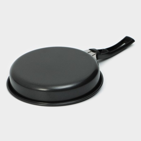 Flot Dilan Promo, D = 16 cm, plastic handle, anti -stick coating, black color-5