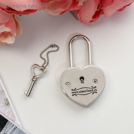 Wedding castle with the key "Together forever."-4