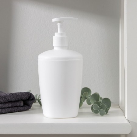 Aqua liquid soap dispenser, 300 ml, snow-white color-1