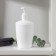 Aqua liquid soap dispenser, 300 ml, snow-white color
