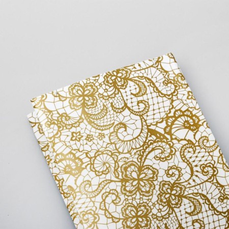 3-layer 3 packet, lace-gold, 8 x 5 x 20.5 cm-2