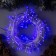 Garland “thread” 20 m, IP20, transparent thread, 200 LED, glow blue, 8 modes, 220 V