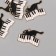 Decor for creativity metal, enamel "Black cat and piano" 2.9x2 cm