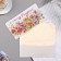 Money envelope "Happy Birthday!" Flowers in the meadow, 18.5x8.5 cm
