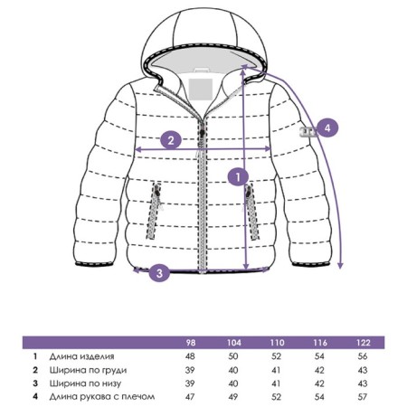 Demisason jacket for the girl PlayTode, height 98 cm-13