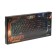 Kumo Antares K60 keyboard, game, wired, membrane, 114 keys, USB, subvy, black