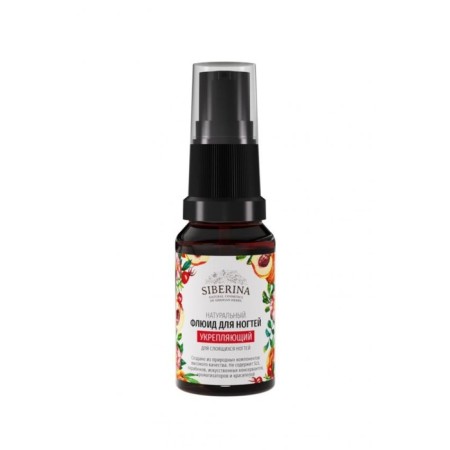 Natural fluid for nails "fortifying" for laying nails, 10 ml