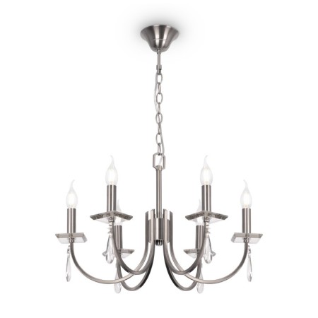 Freya FR1006PL-06N Forte, 580x580x1423 mm, E14, 6x40W, Nickel color