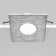 Building lamp Technical DL083-01-GU10-SQ-S, GU10, 1x50 W, 84x84x29 mm, silver