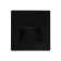 Built-in lamp for stairs, 1.5 watts, 60 lm, 3000k, IP20, 220 V, T-Bel. Svet, black