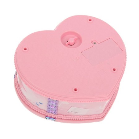 Musical Mechanical Casket "Heart in Banta" 16x18x7.5 cm mix-6
