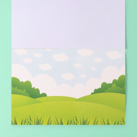 Stickers in the book "Okay-ka" + 3 background 20.7x14.2 cm-13