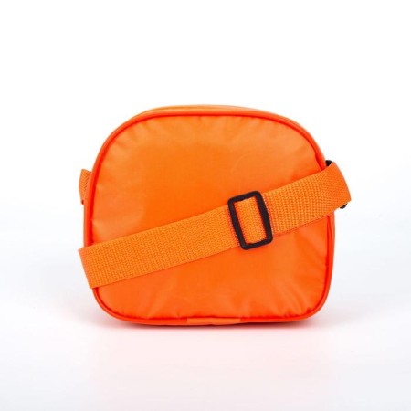 Belch Bag on a zipper, adjustable belt, blue/orange color-1