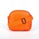 Belch Bag on a zipper, adjustable belt, blue/orange color