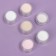Acrylic powder for nails, camouflage, 6 pcs, 3 g, multi -colored