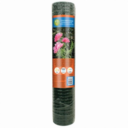Universal grid, 0.5 × 5 m, cell 1.27 × 1.27 cm, thickness 0.65 mm, metal in plastic