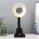 E27 desktop lamp, light regulator on the clamp (220V) yellow (108a) Risalux