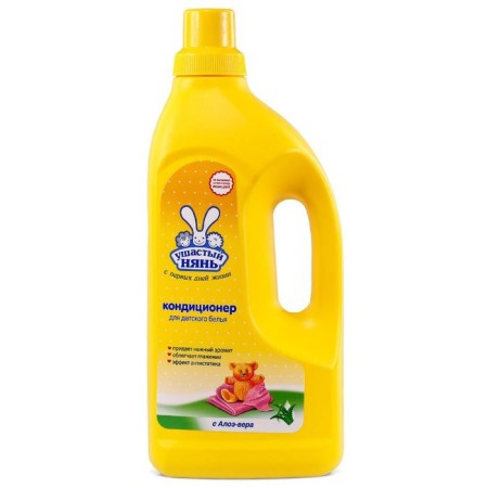 Conditioner for children's linen "Eared nanny", with Aloe Vera, 1.2 liters