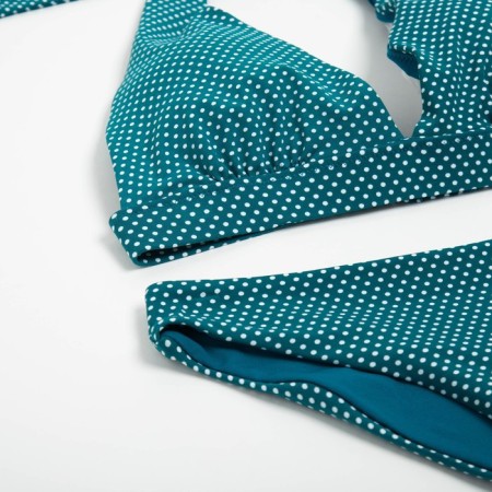 Swimsuit female separate minku color green, size 42-5