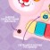 Musical toy "Beloved Friend", sound, light, pink dog