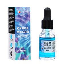 Dry strengthening nail oil Milv Fleur, 15 ml