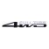 Schildik Metalloplastics SW 4wd Full Time Black, Stick, 150*20 mm, SNO.46 Black