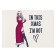 New Year's napkin on the table I am Hot PVC, 40x29 cm