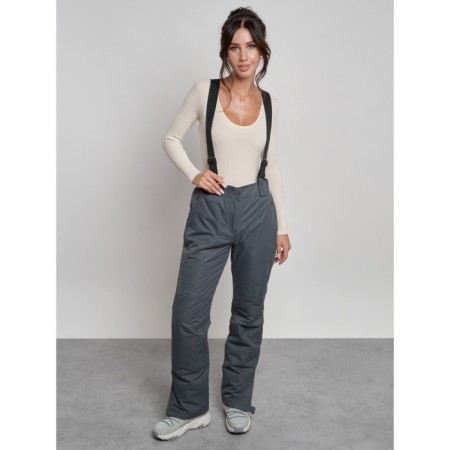 Semi -combinezone Ski Drapeted Women's, size 44, color gray color-7